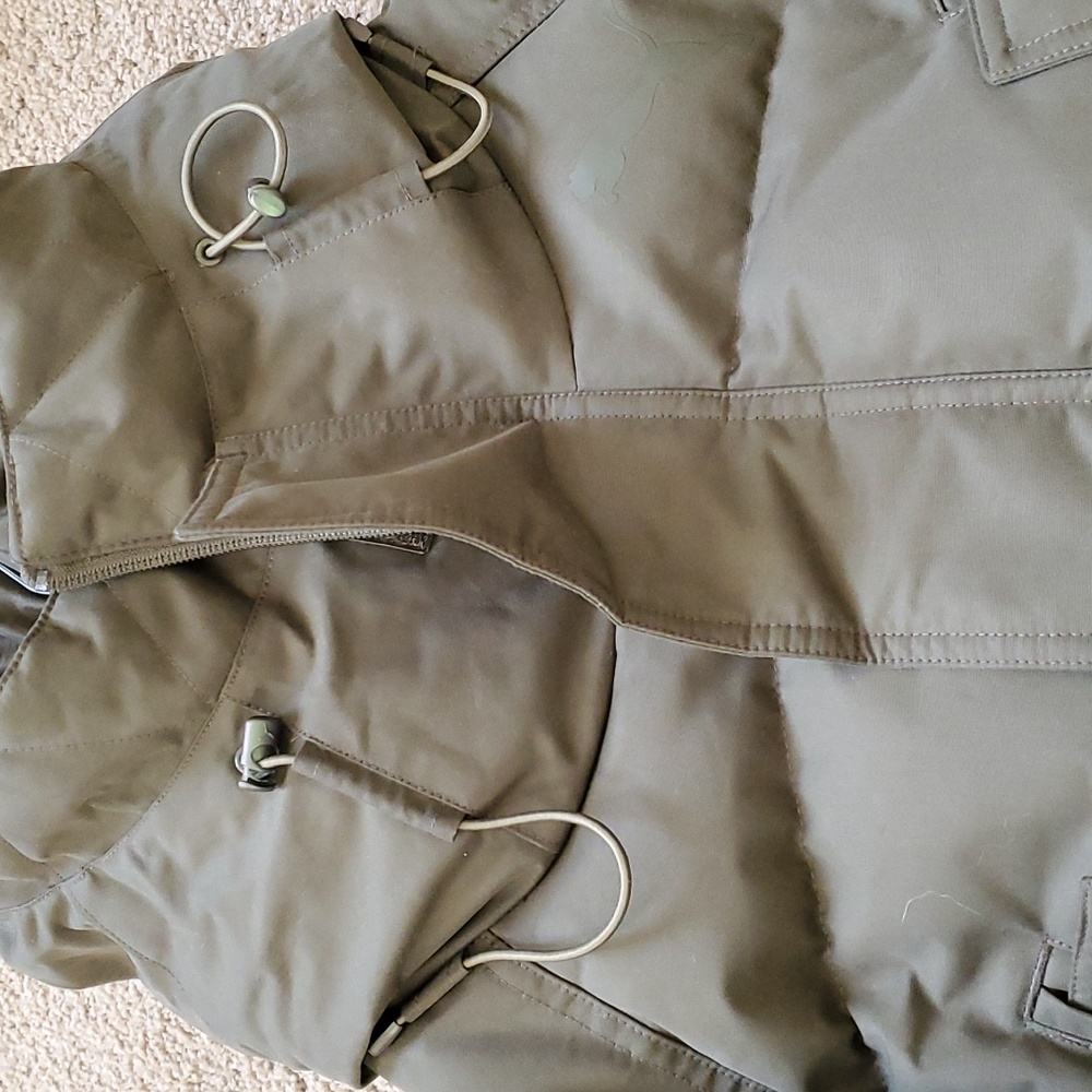 π Men's Puma Oversized Down Hooded Jacket - Picture 7 of 9